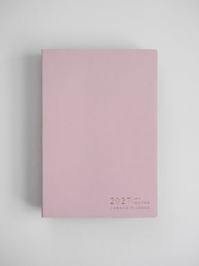 2027 A5 Vertical Full year planner interior layout in Fairy Floss #color_fairyfloss