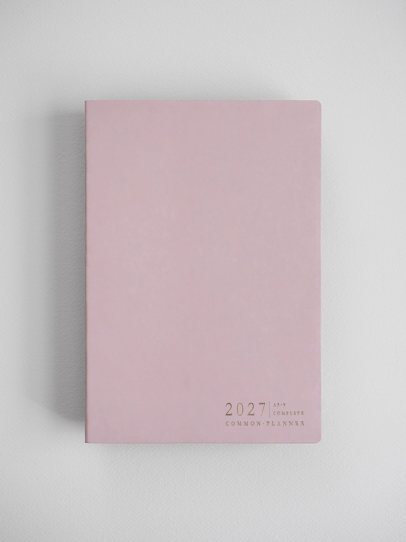 2027 A5 Vertical Complete planner interior layout in Fairy Floss #color_fairyfloss