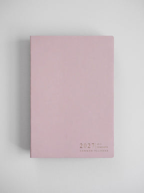 2027 A5 Vertical Complete planner interior layout in Fairy Floss #color_fairyfloss