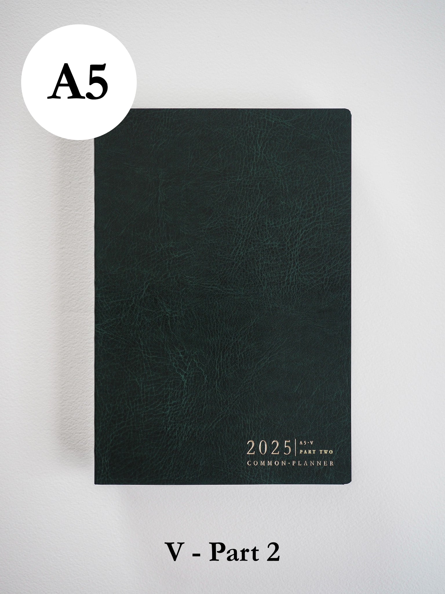 A5 Half Year Part 2 (July-December) | 2025 Common Planner