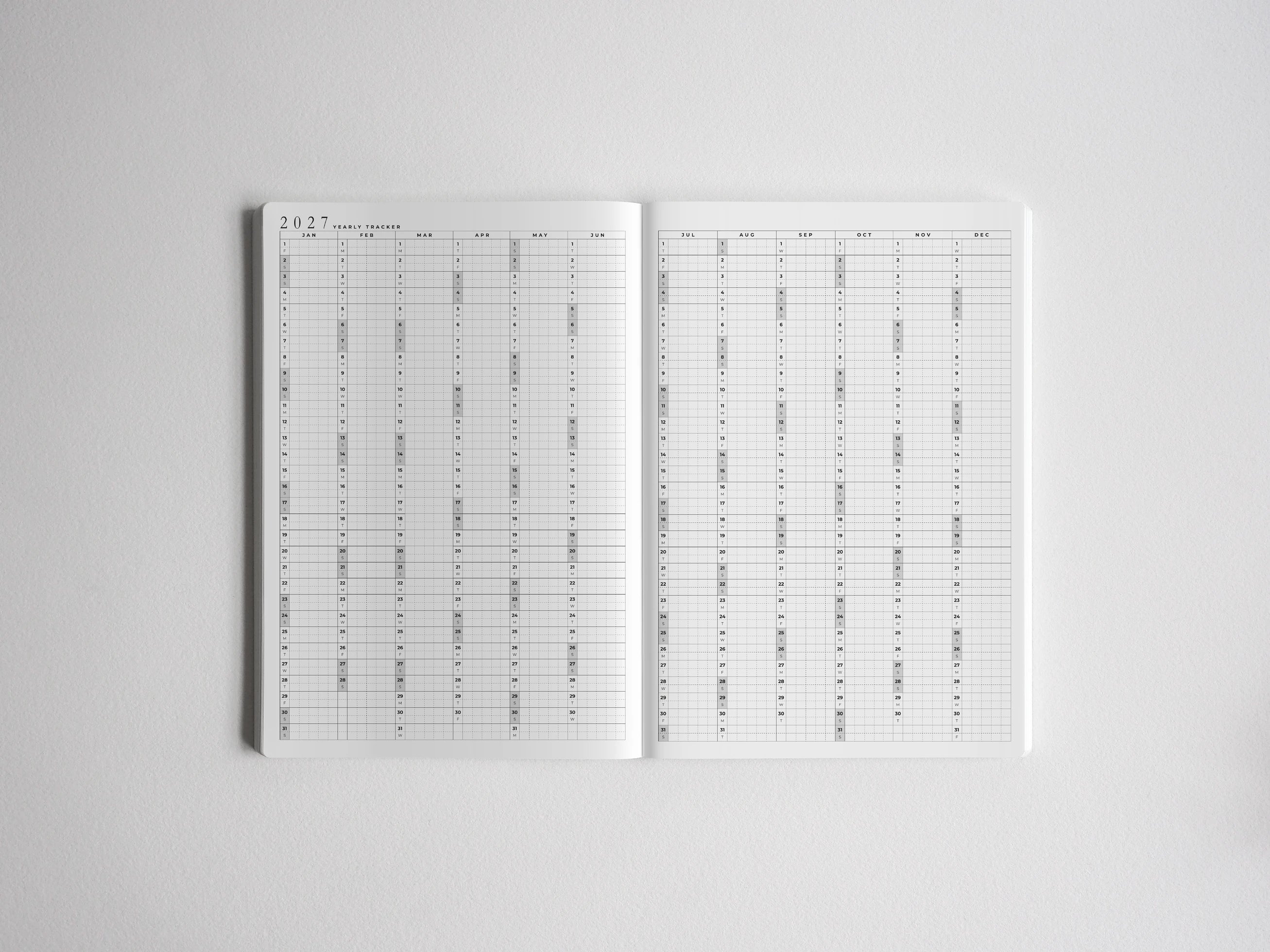 Yearly Tracker