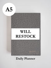 Load image into Gallery viewer, WILL RESTOCK - A5 Daily Full Year | 2025 Daily Planner (In-Stock)
