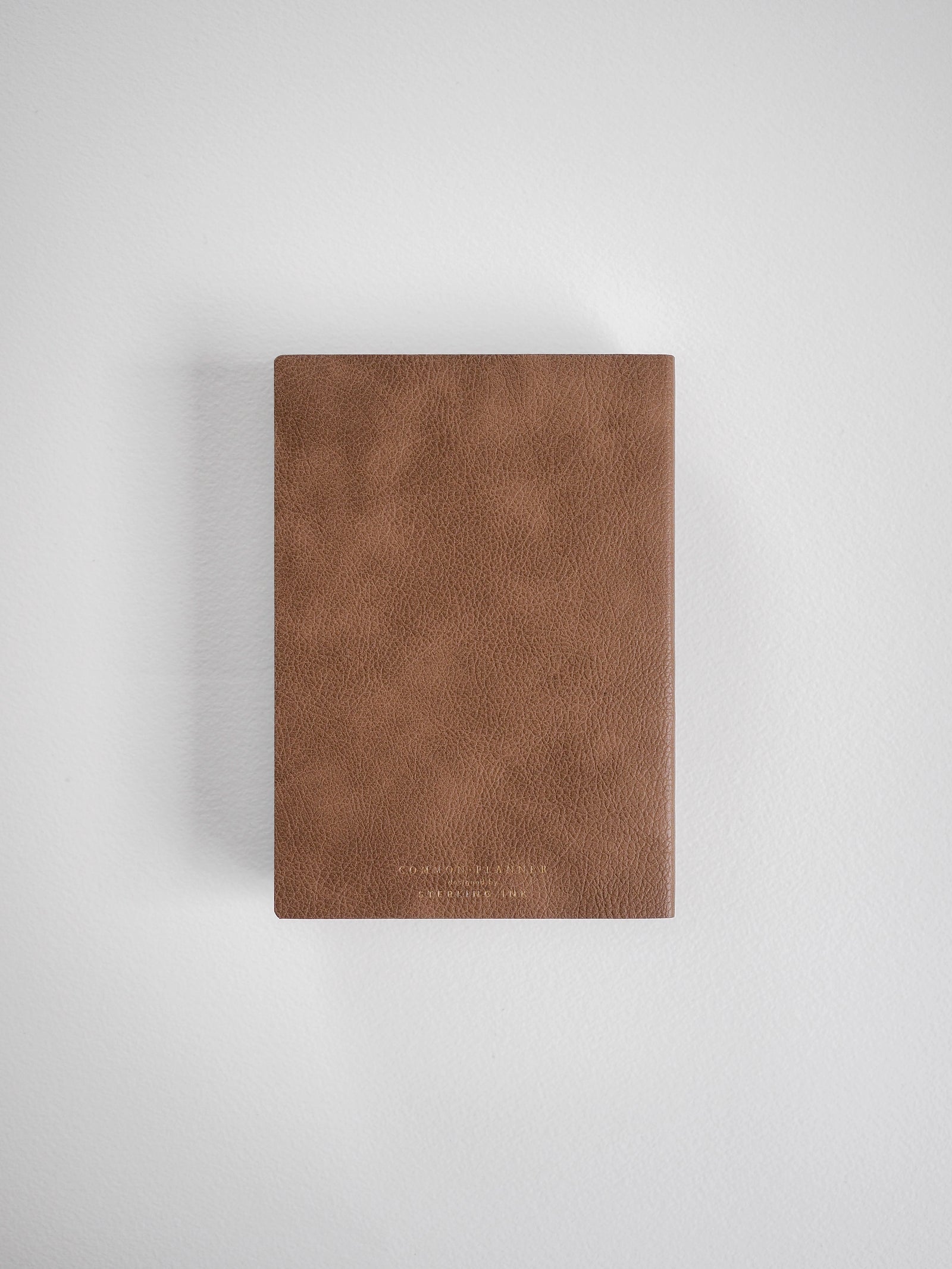 2027 A6 planner back cover in Caramel #color_caramel