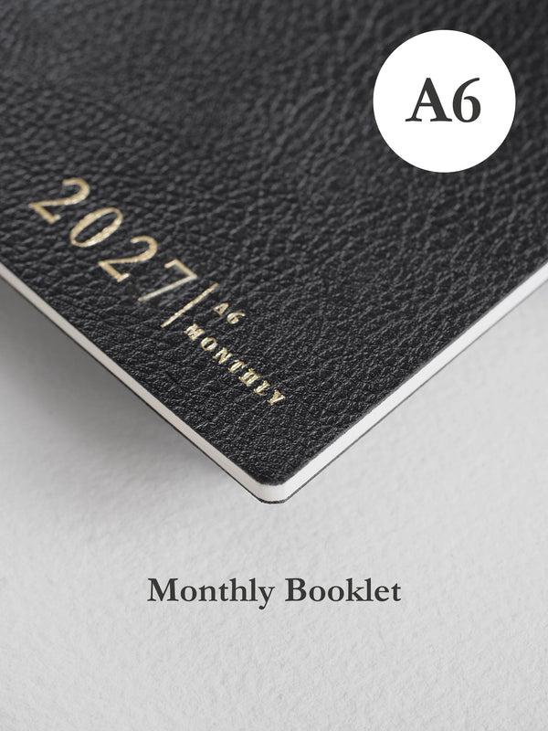 A6 Monthly Booklet | 2027