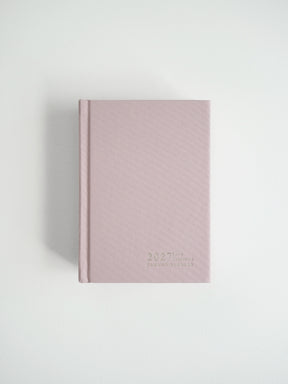 2027 A6 Vertical Complete planner interior layout in Seashell #color_seashell