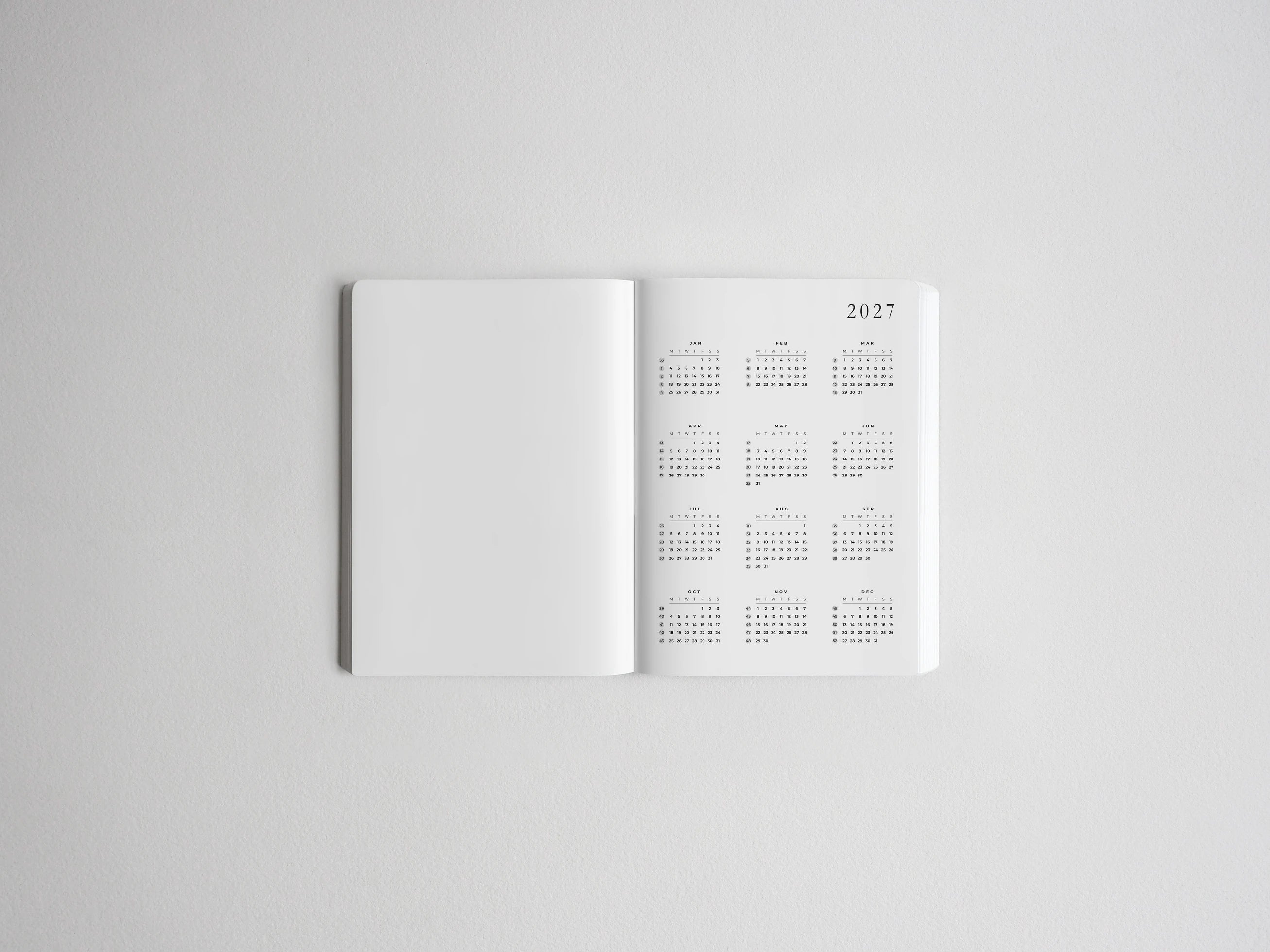 Yearly Calendar