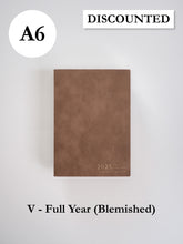 Load image into Gallery viewer, A6 Vertical Full Year | 2025 Common Planner (In-Stock) Blemished
