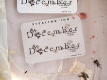 Load image into Gallery viewer, December Month Sticker - December 2023
