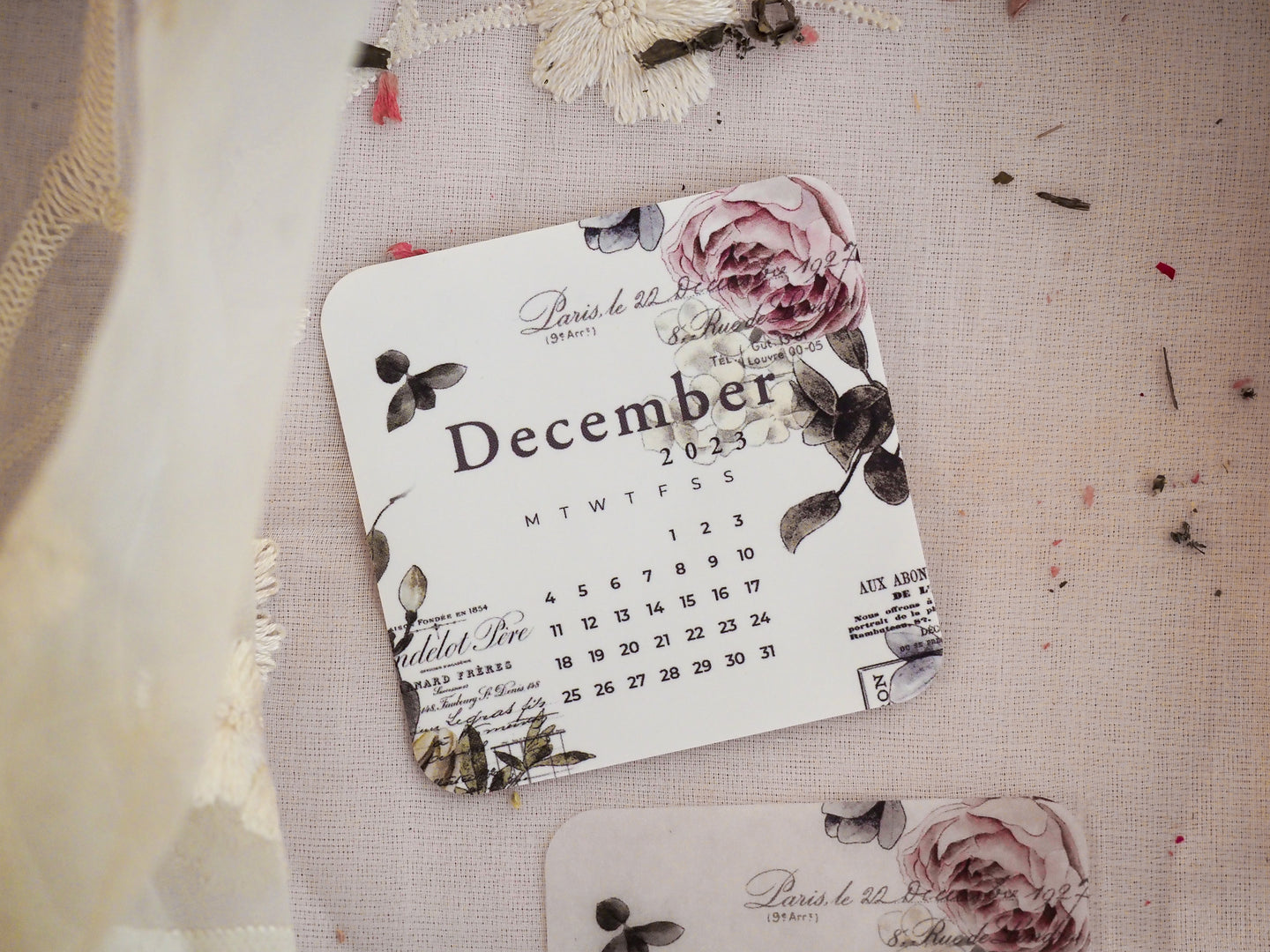 Monthly Calendar - December 2023