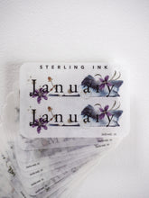 Load image into Gallery viewer, Month Sticker Set - January-December
