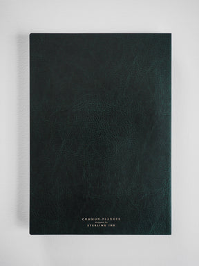 2027 B5 planner back cover in Forest #color_forest
