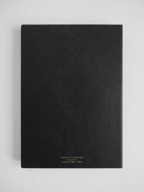 2027 B5 planner back cover in Onyx #color_onyx