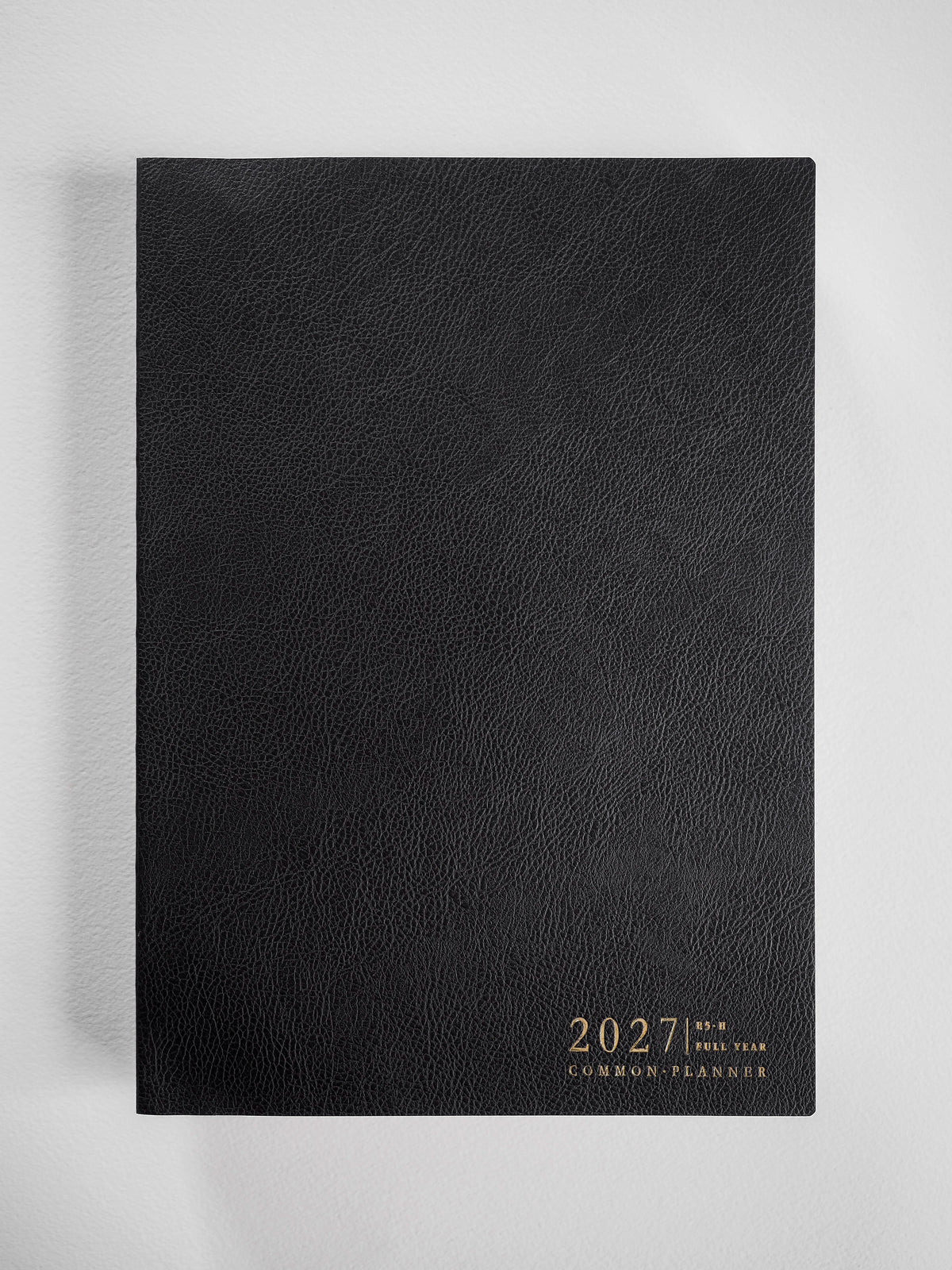 2027 B5 Horizontal Full year planner interior layout in Onyx #color_onyx