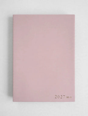 2027 B5 Vertical Core planner interior layout in Fairy Floss #color_fairyfloss