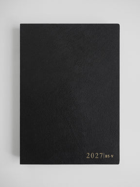2027 B5 Vertical Core planner interior layout in Onyx #color_onyx