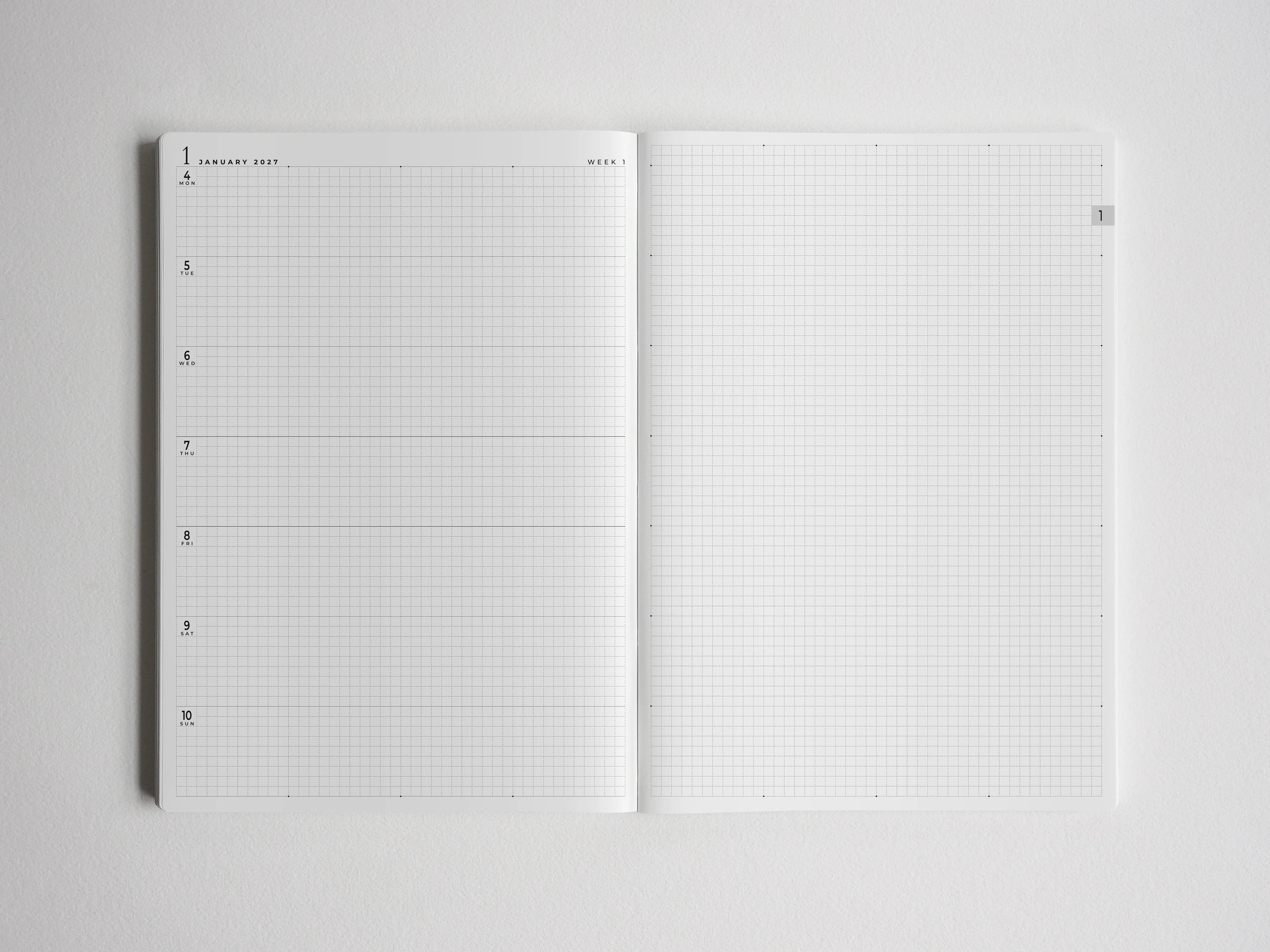 Weekly Layout