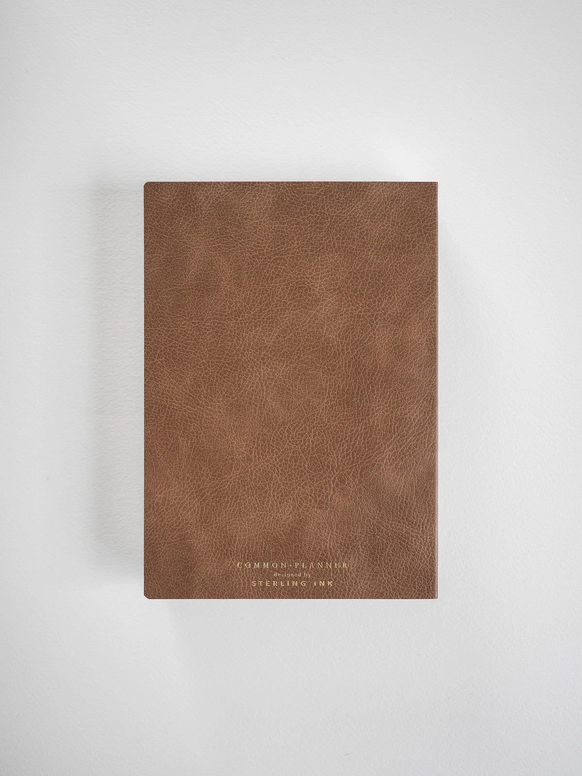 2027 B6 planner back cover in Caramel #color_caramel