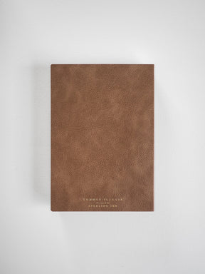 2027 B6 planner back cover in Caramel #color_caramel