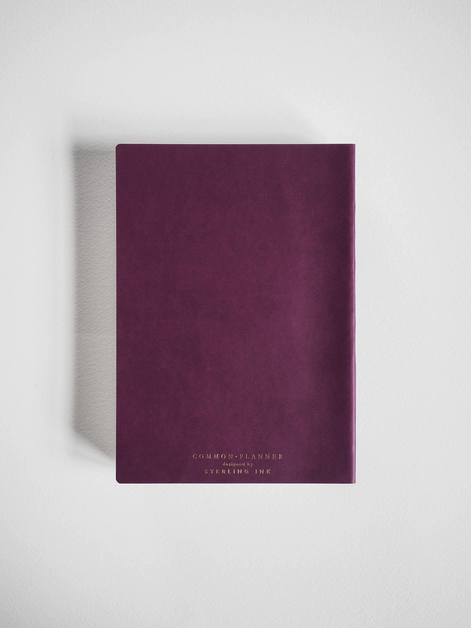 2027 B6 planner back cover in Mulberry #color_mulberry