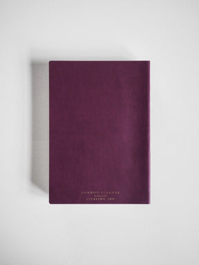 2027 B6 planner back cover in Mulberry #color_mulberry