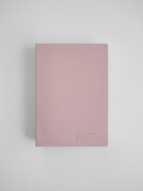 2027 B6 Daily Full year planner interior layout in Fairy Floss #color_fairyfloss