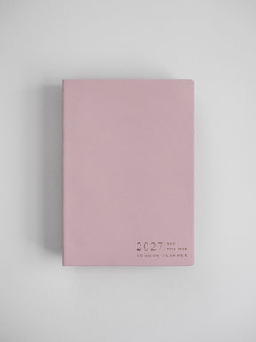 2027 B6 Horizontal Full year planner interior layout in Fairy Floss #color_fairyfloss