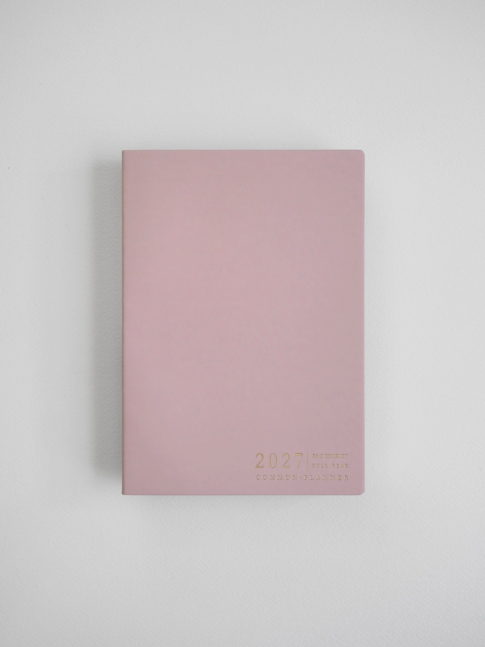 2027 B6 Horizontal Compact planner interior layout in Fairy Floss #color_fairyfloss
