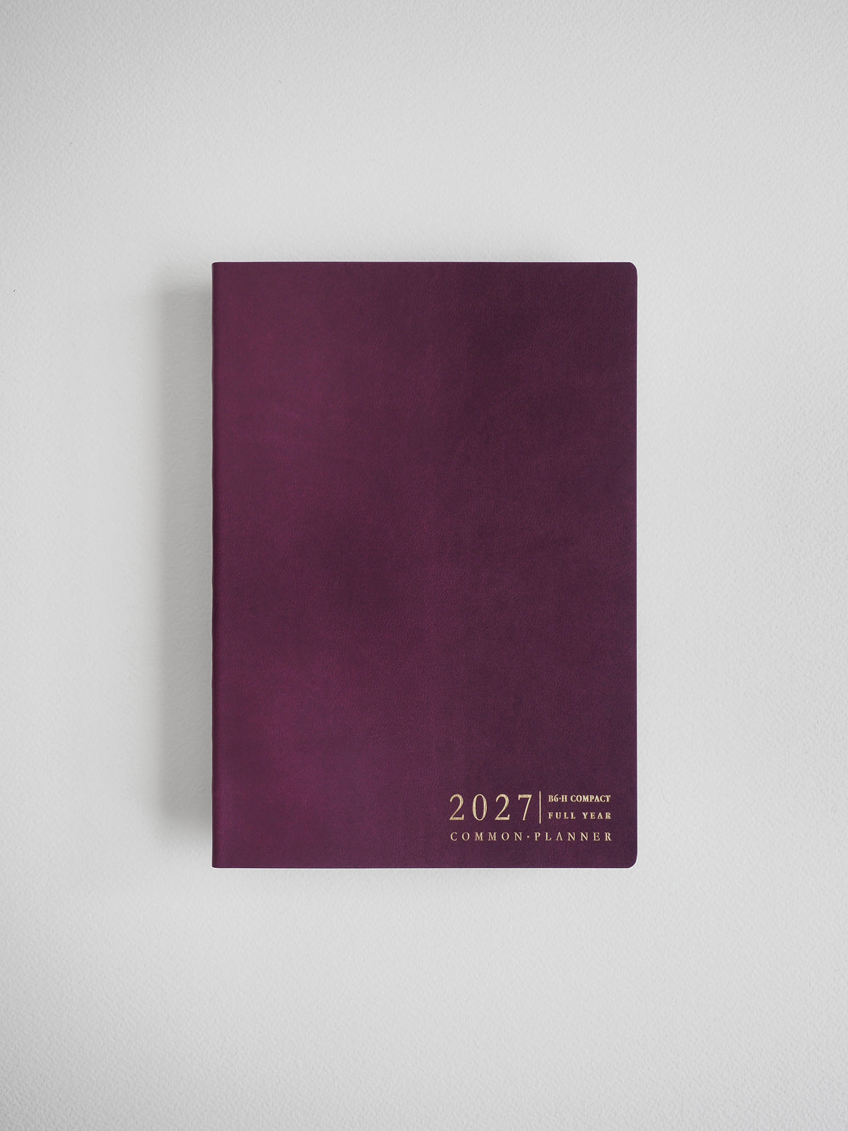 2027 B6 Horizontal Compact planner interior layout in Mulberry #color_mulberry