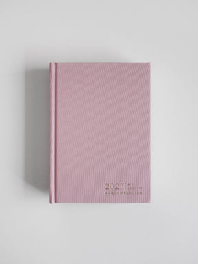 2027 B6 Horizontal Complete planner interior layout in Seashell #color_seashell