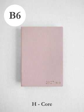 2027 B6 Horizontal Core planner front cover in Fairy Floss #color_fairyfloss