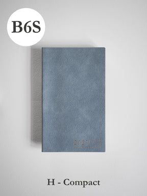 2027 B6S Horizontal Compact planner front cover in Mist #color_mist