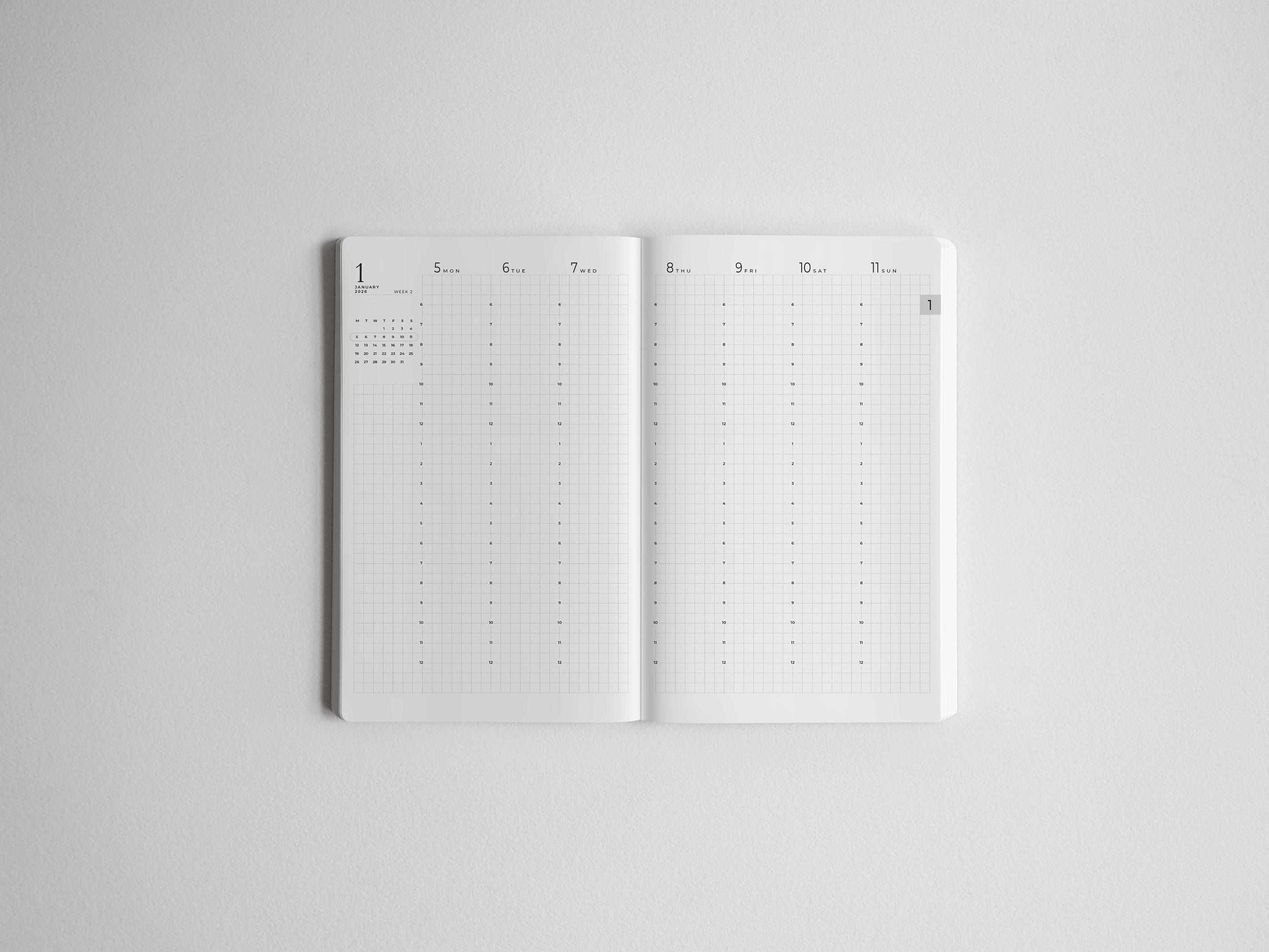 Weekly Layout