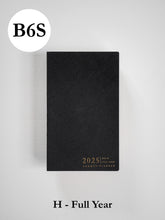 Load image into Gallery viewer, WILL RESTOCK - B6 Slim Horizontal Full Year | 2025 Common Planner (In-Stock)
