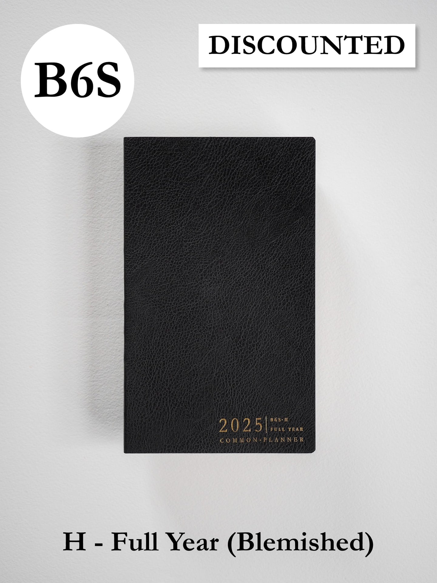 B6 Slim Horizontal Full Year | 2025 Common Planner (In-Stock) Blemished