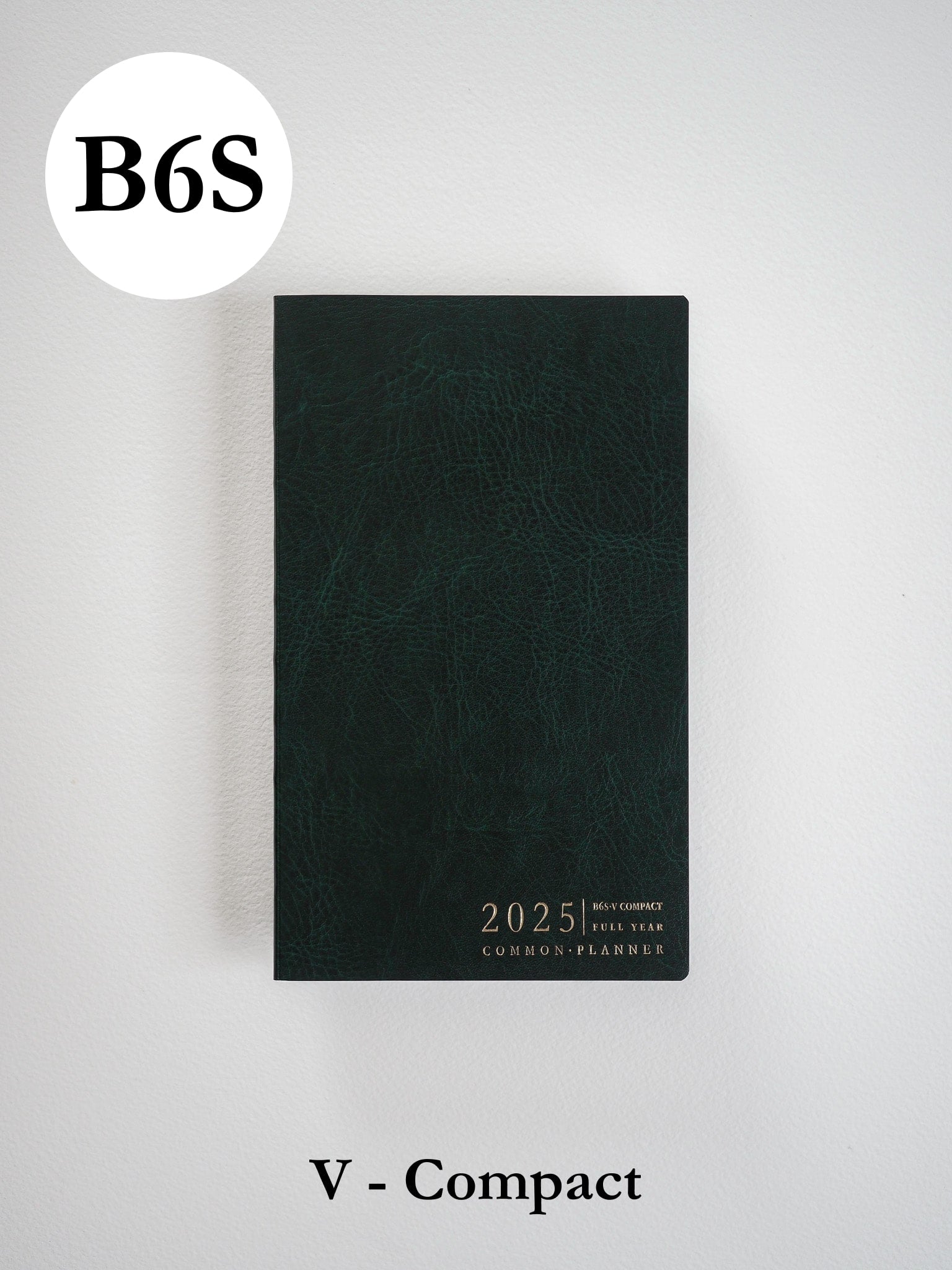 B6 Slim Vertical Compact Full Year | 2025 Common Planner