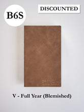 Load image into Gallery viewer, B6 Slim Vertical Full Year | 2025 Common Planner (In-Stock) Blemished
