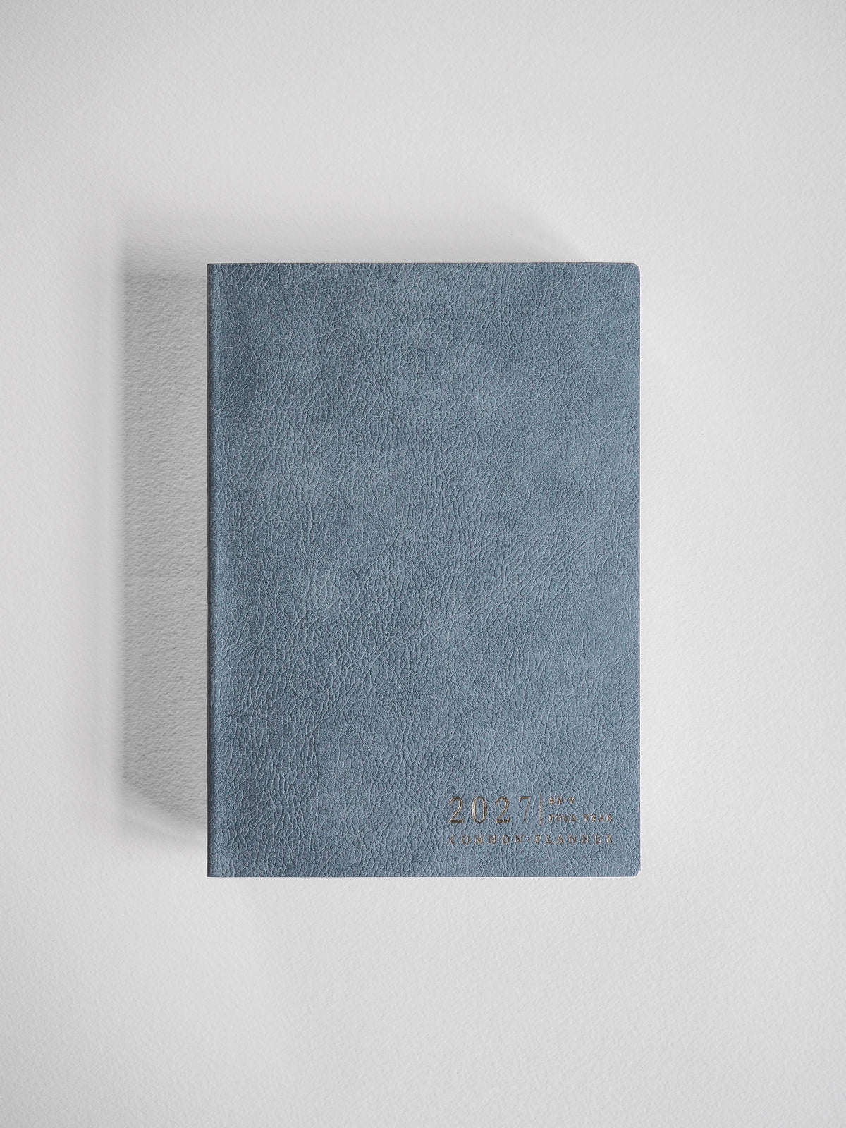 2027 B6 Vertical Full year planner interior layout in Mist #color_mist