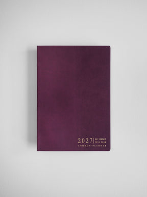 2027 B6 Vertical Compact planner interior layout in Mulberry #color_mulberry
