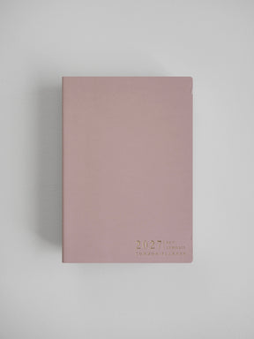 2027 B6 Vertical Complete planner interior layout in Fairy Floss #color_fairyfloss