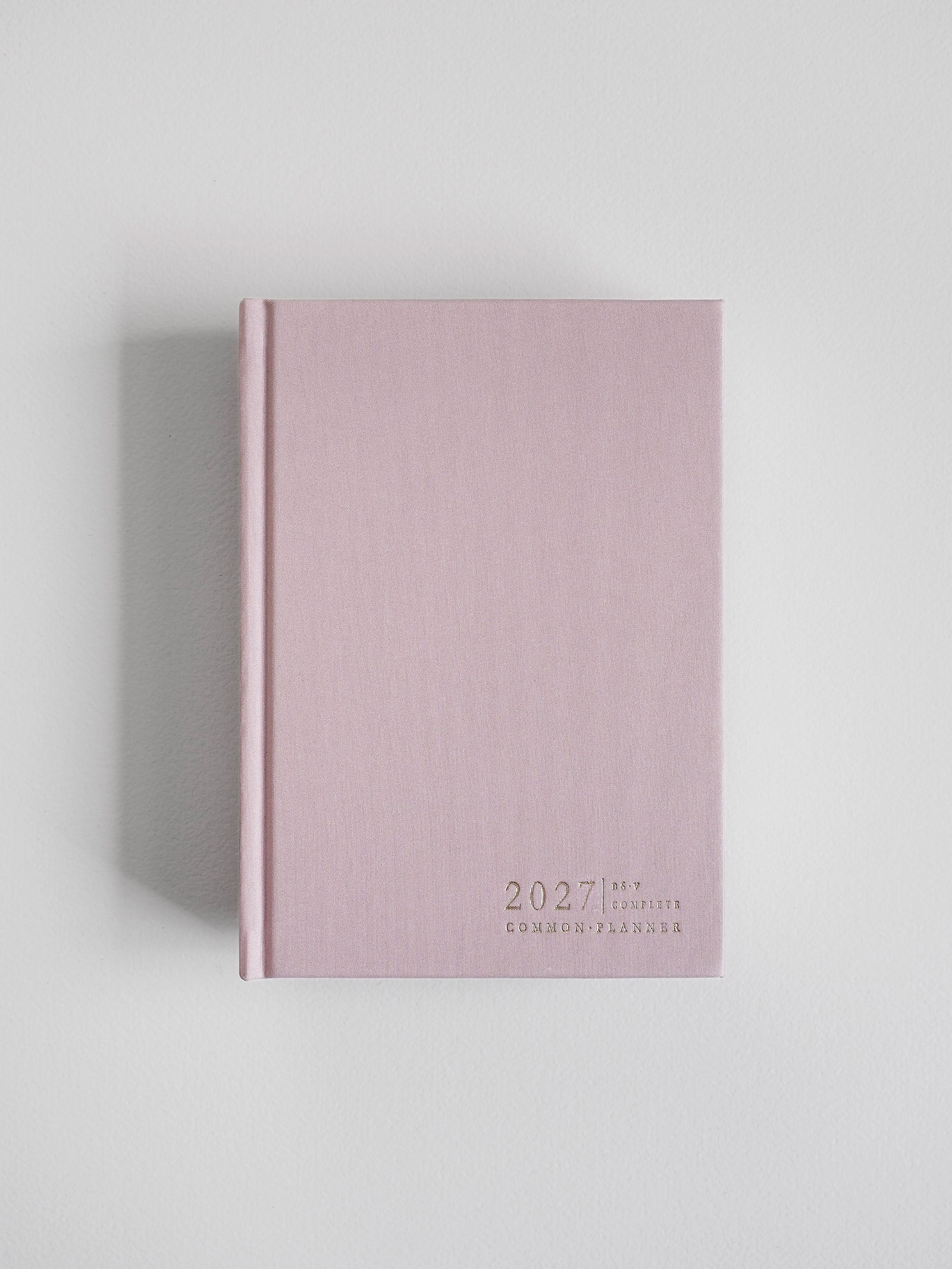 2027 B6 Vertical Complete planner interior layout in Seashell #color_seashell