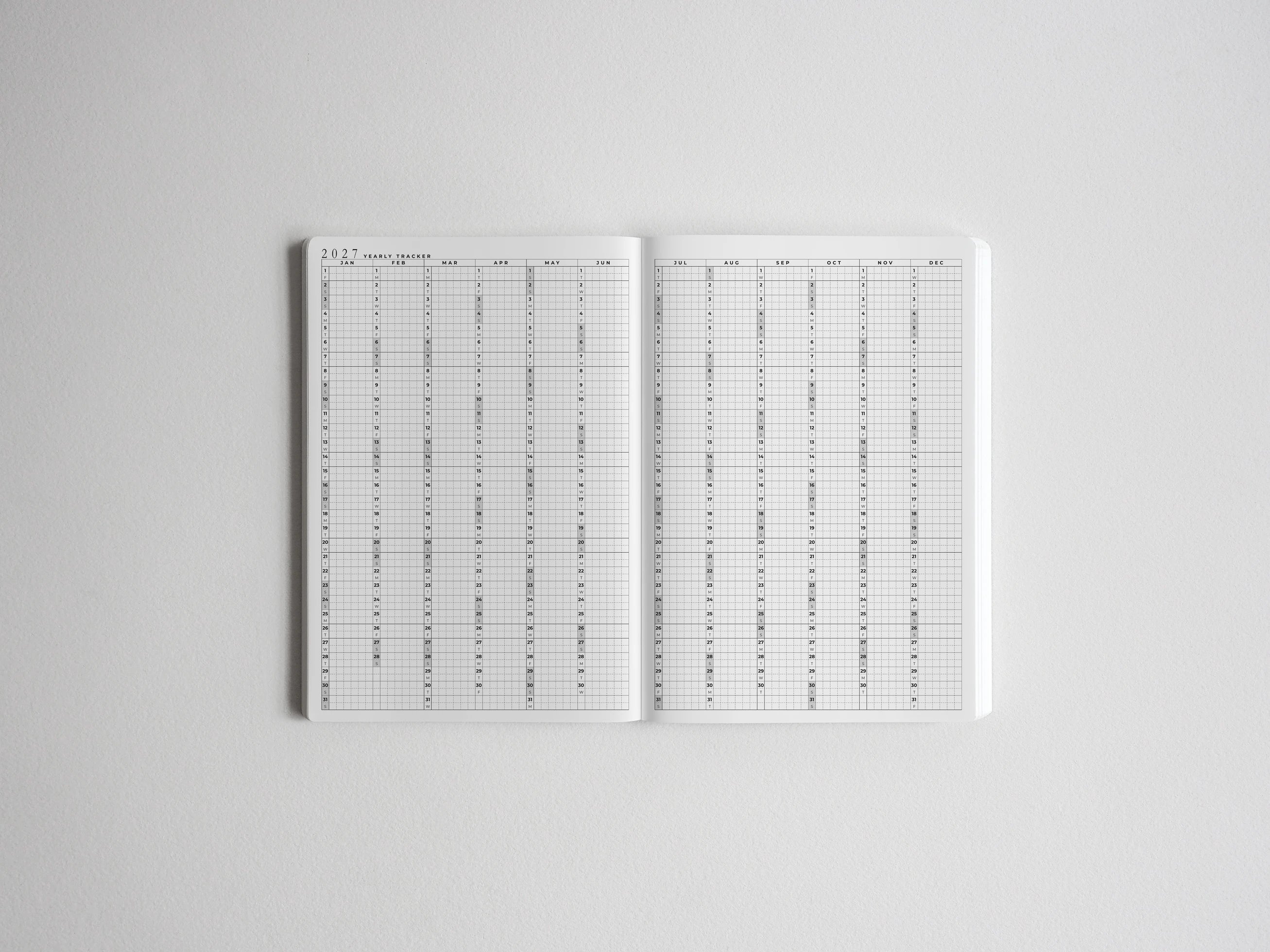 Yearly Tracker