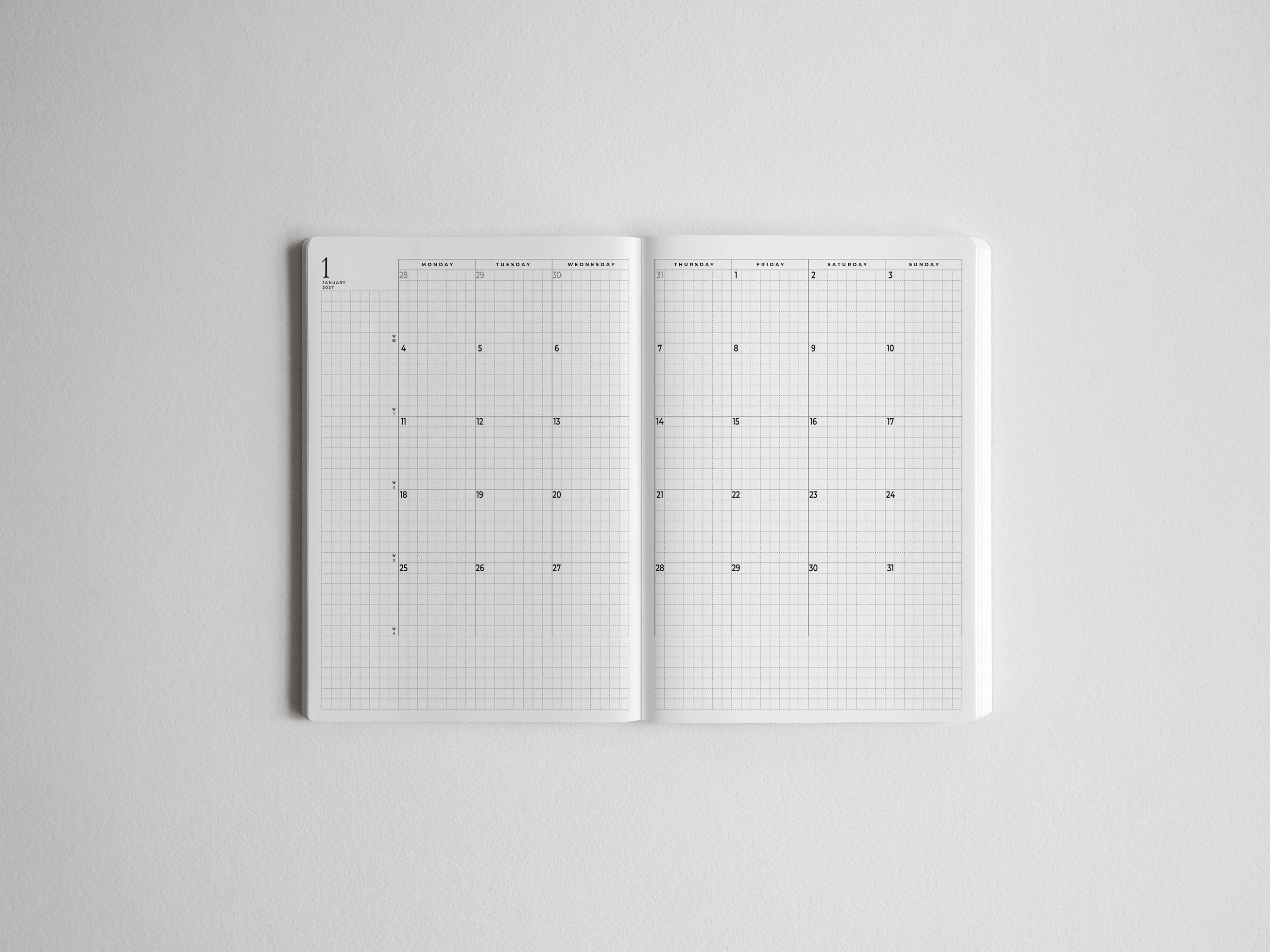 Monthly Layout