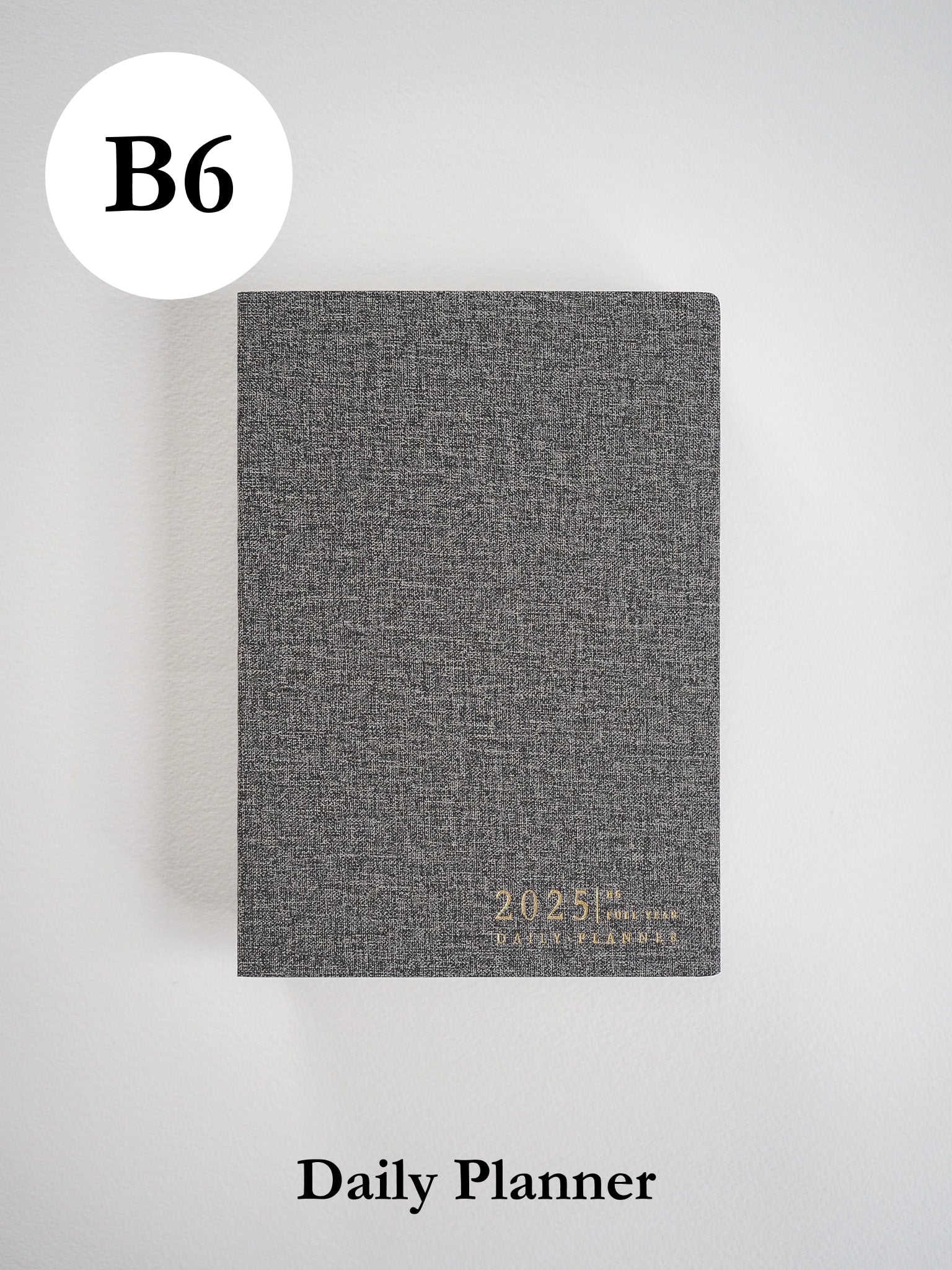 B6 Daily Full Year | 2025 Daily Planner