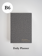 Load image into Gallery viewer, B6 Daily Full Year | 2025 Daily Planner (In-Stock)
