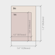 Load image into Gallery viewer, A6 Vertical Compact Full Year | 2025 Common Planner (In-Stock)
