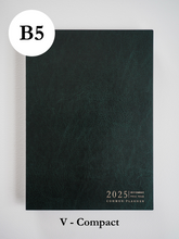 Load image into Gallery viewer, B5 Vertical Compact Full Year | 2025 Common Planner (In-Stock)
