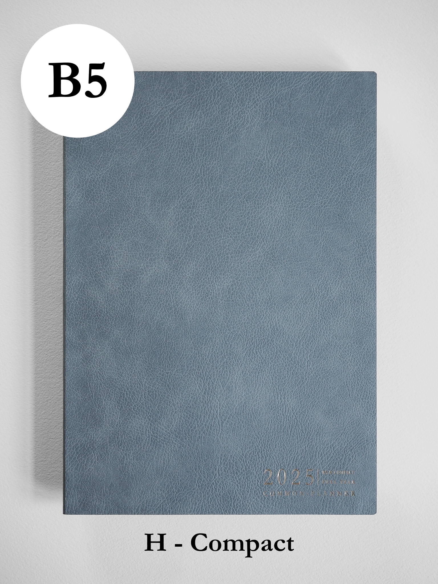 B5 Horizontal Compact Full Year | 2025 Common Planner