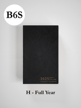 Load image into Gallery viewer, B6 Slim Horizontal Full Year | 2025 Common Planner (In-Stock)
