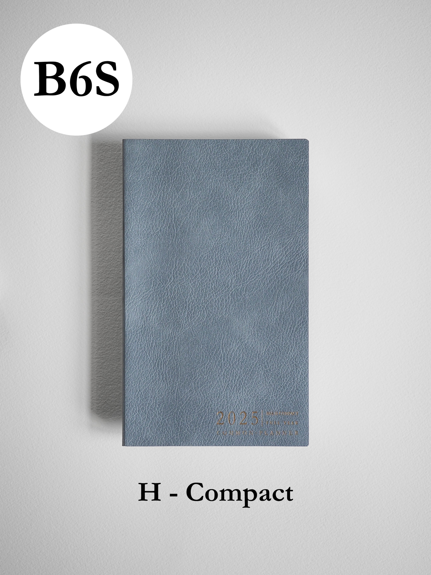 B6 Slim Horizontal Compact Full Year | 2025 Common Planner (In-Stock)