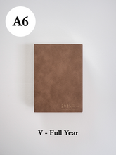 Load image into Gallery viewer, A6 Vertical Full Year | 2025 Common Planner (In-Stock)
